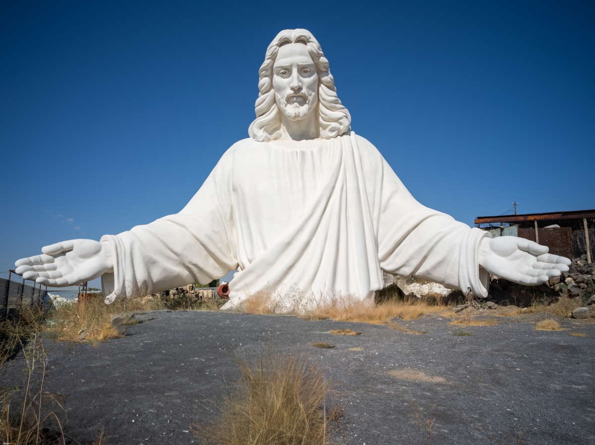 Atelier du sculpteur Armen Samvelyan, créateur de la statue monumentale de Jésus-Christ – village de Zovuni, région de Kotayk_B0019166.jpg